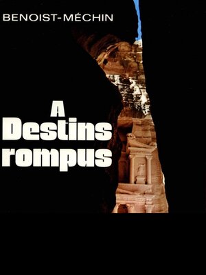 cover image of À destins rompus